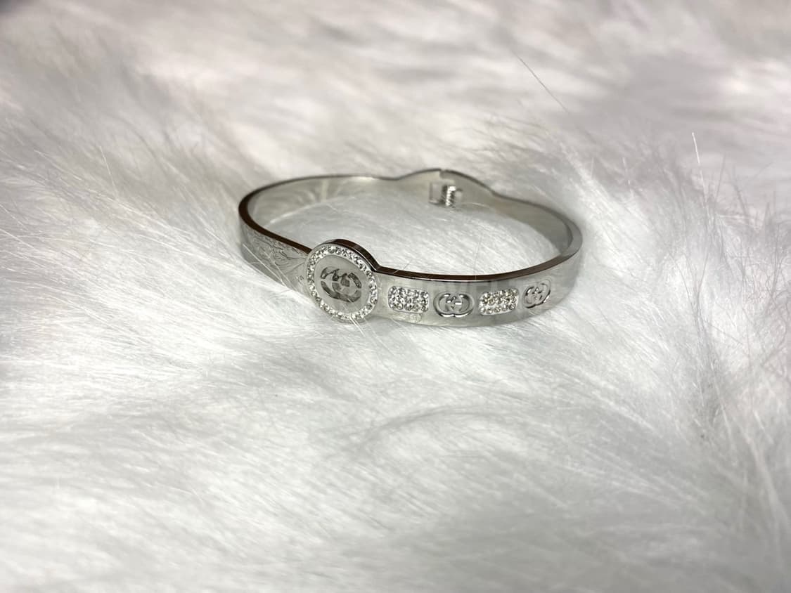 구찌 실버 인터로킹 빈티지 팔찌 상품이미지3