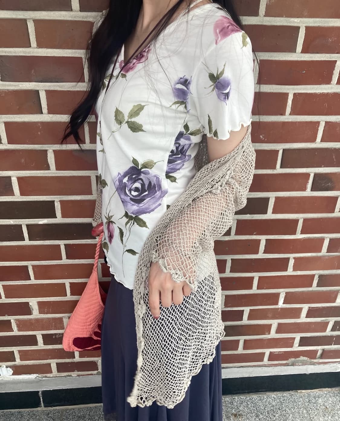로맨틱 모브 로즈 빈티지 코디세트 3pcs 상품이미지6