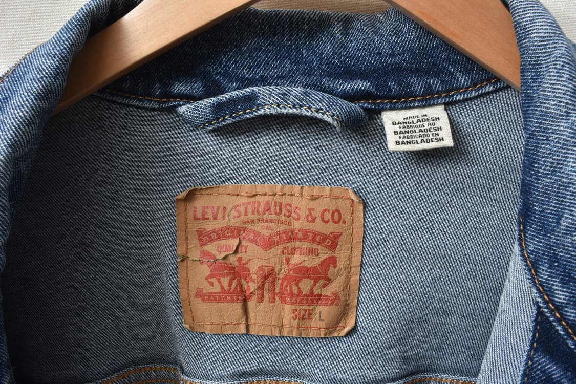 리바이스 대님 트러커 자켓 L M0163 상품이미지7