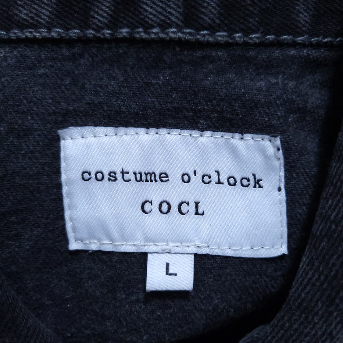 커스텀어클락 남성 데님자켓 L 0310 뽀샤샤 상품이미지6