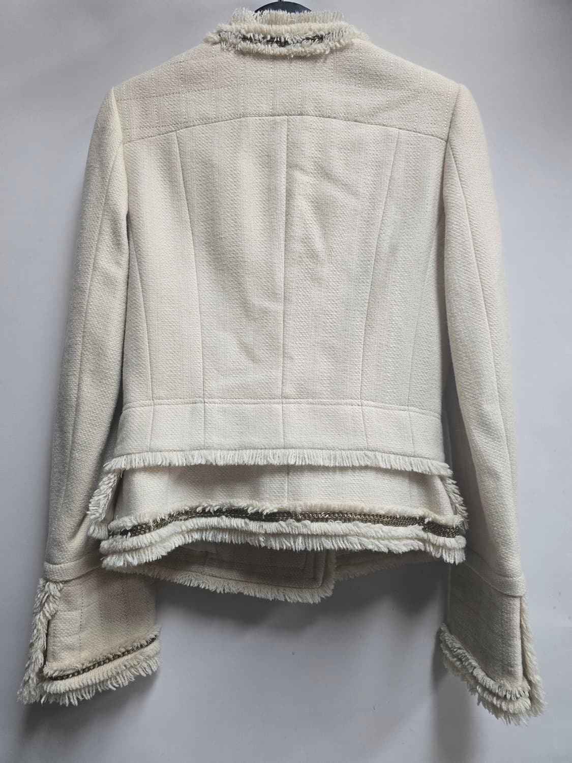 타임 트위드 모 자켓  S 상품이미지3