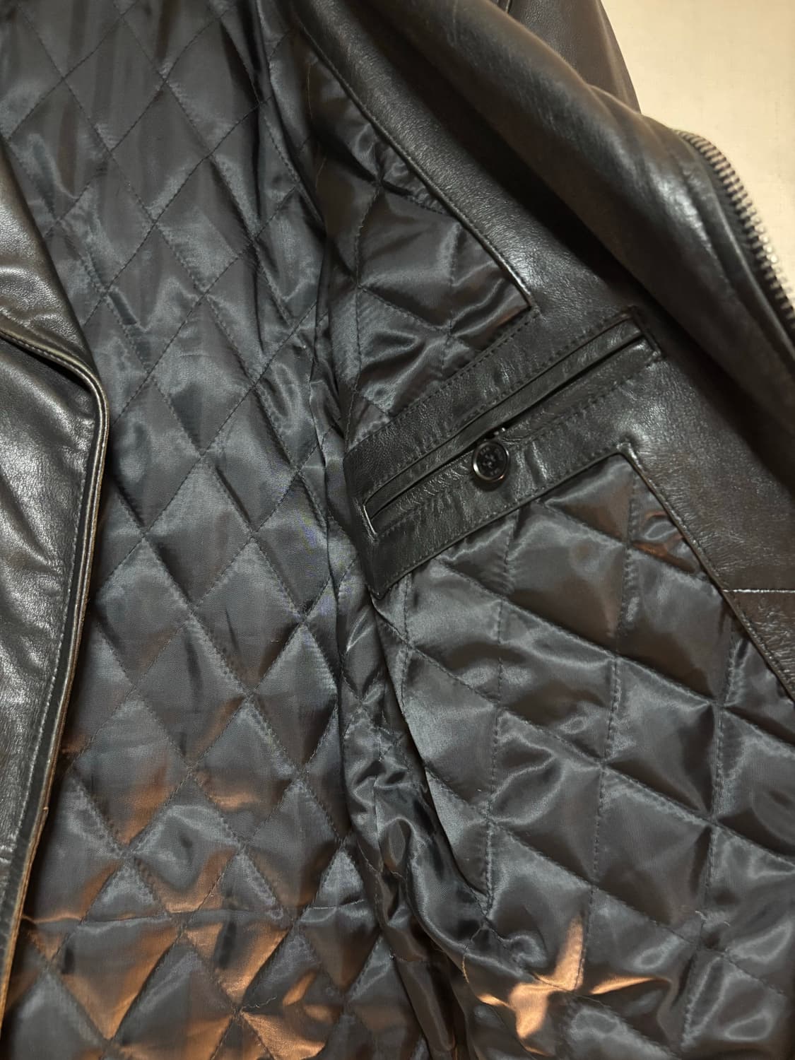 BLKDNM 레더 자켓 상품이미지3