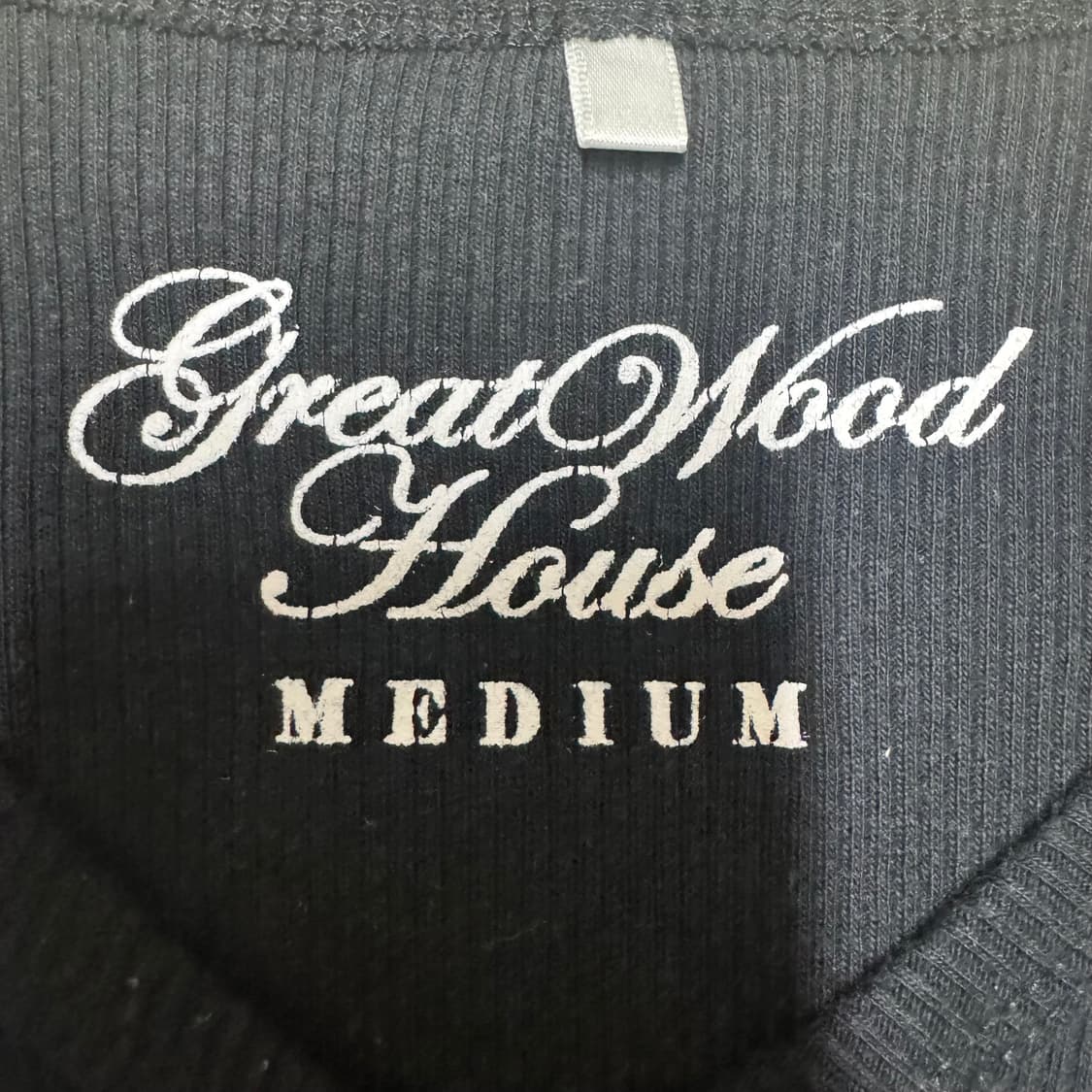 레터링 스컬 프린팅 브이넥 롱슬리브 상품이미지4