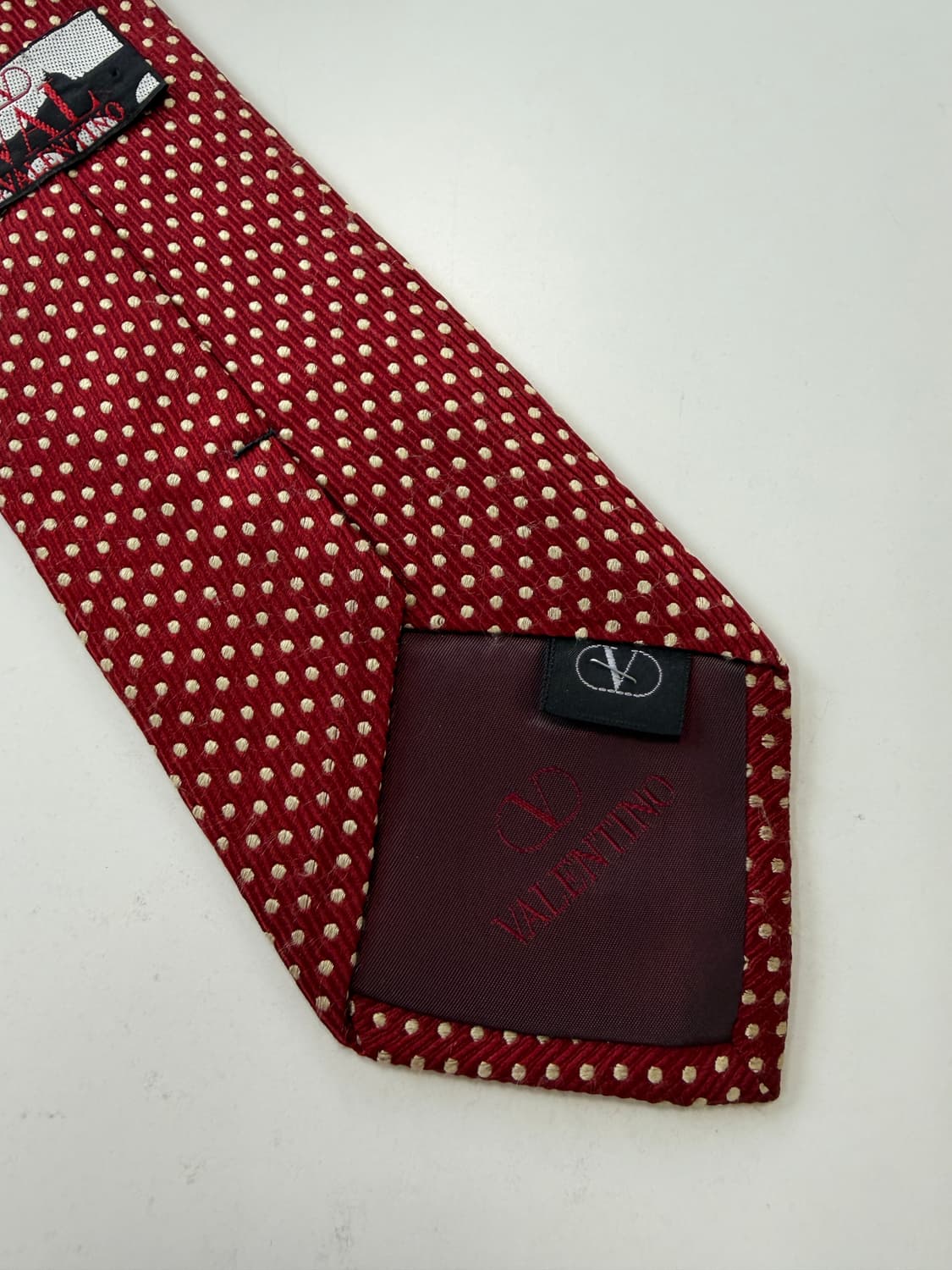 발렌티노 (Valentino) 명품 실크 넥타이 9.7cm 상품이미지8