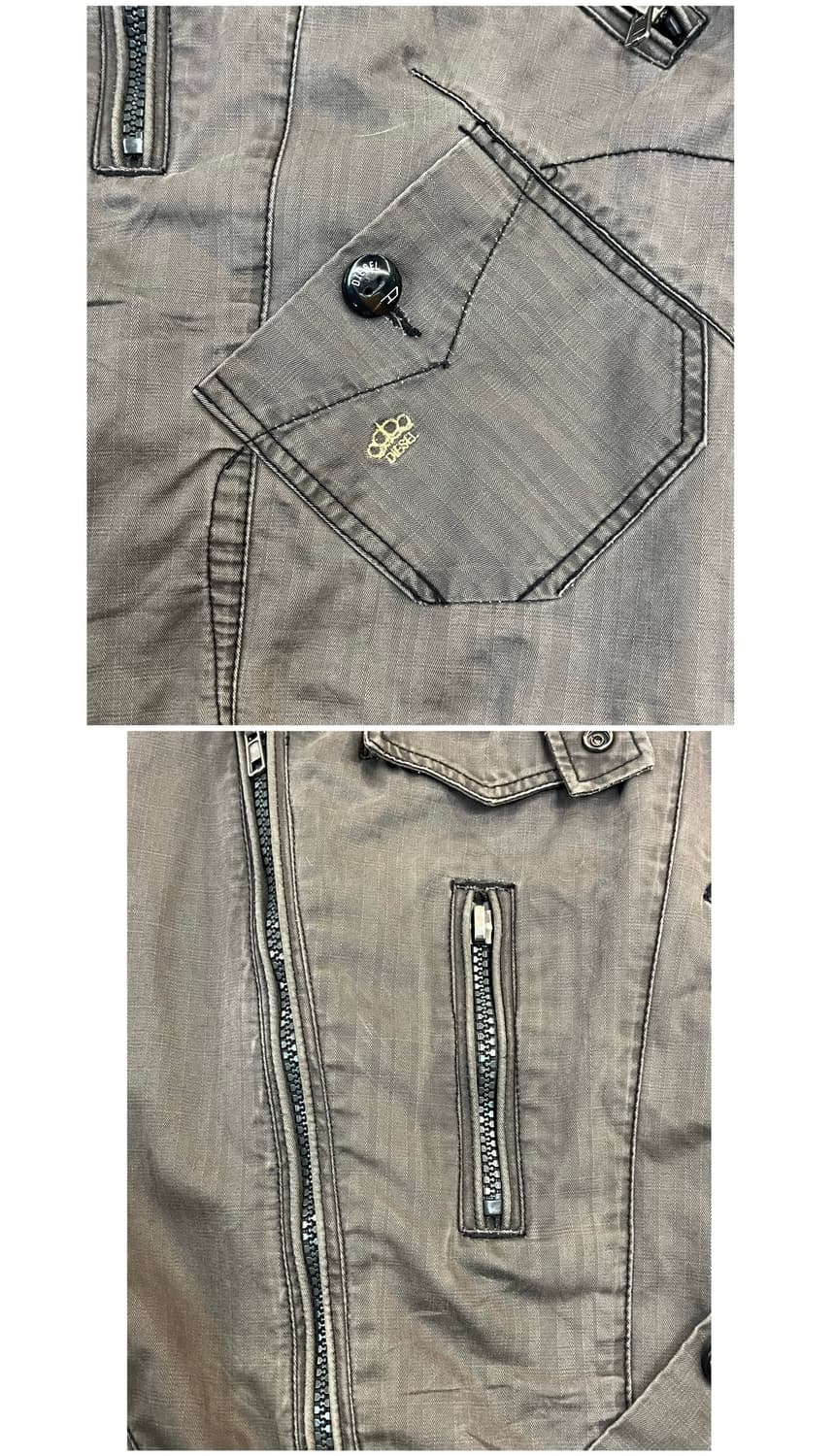 디젤 라이더 자켓 M #csz3930 상품이미지5