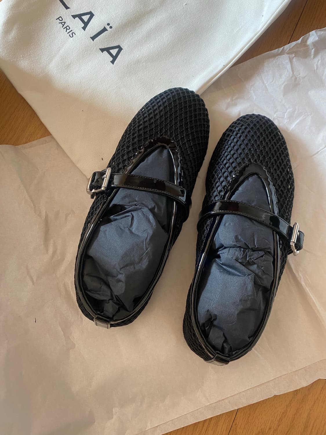 알라이아 피시넷 블랙 37사이즈 정품 새상품 상품이미지3