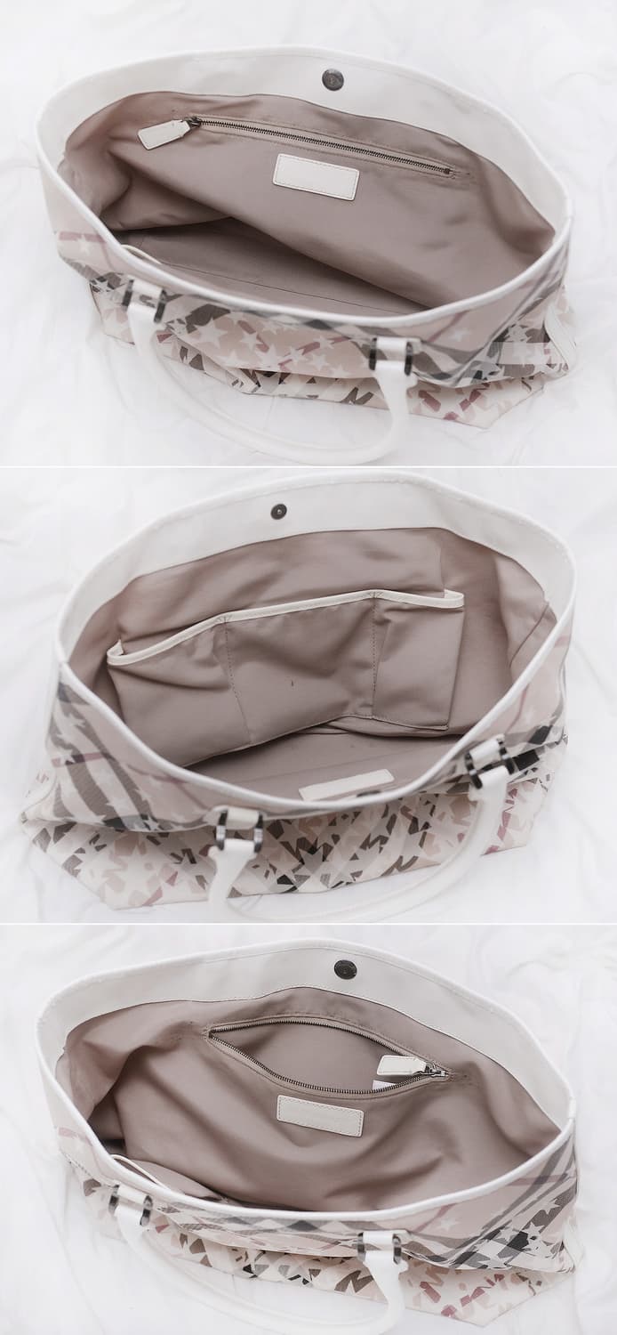 버버리 슈퍼 노바체크 화이트 스타 빅토트.숄더백 상품이미지5