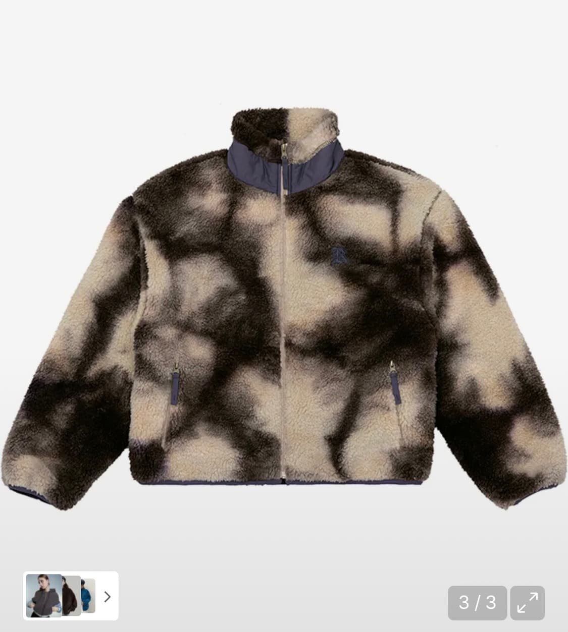 러닝하이 보아 플리스 세르파 자켓 상품이미지2