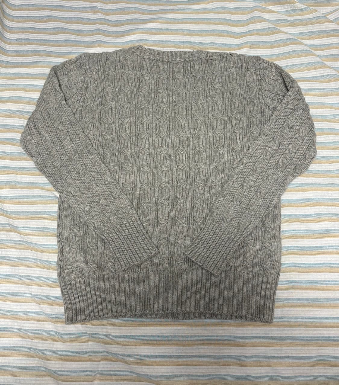 Polo Ralph Lauren 남아 주니어 케이블 스웨터 M 상품이미지2