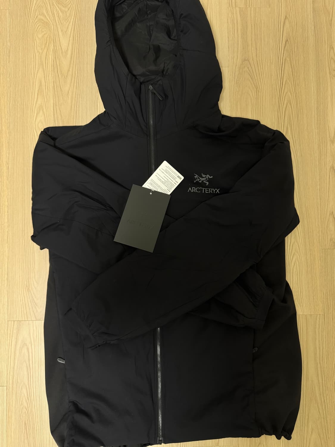 아크테릭스 아톰 후디 블랙 상품이미지1