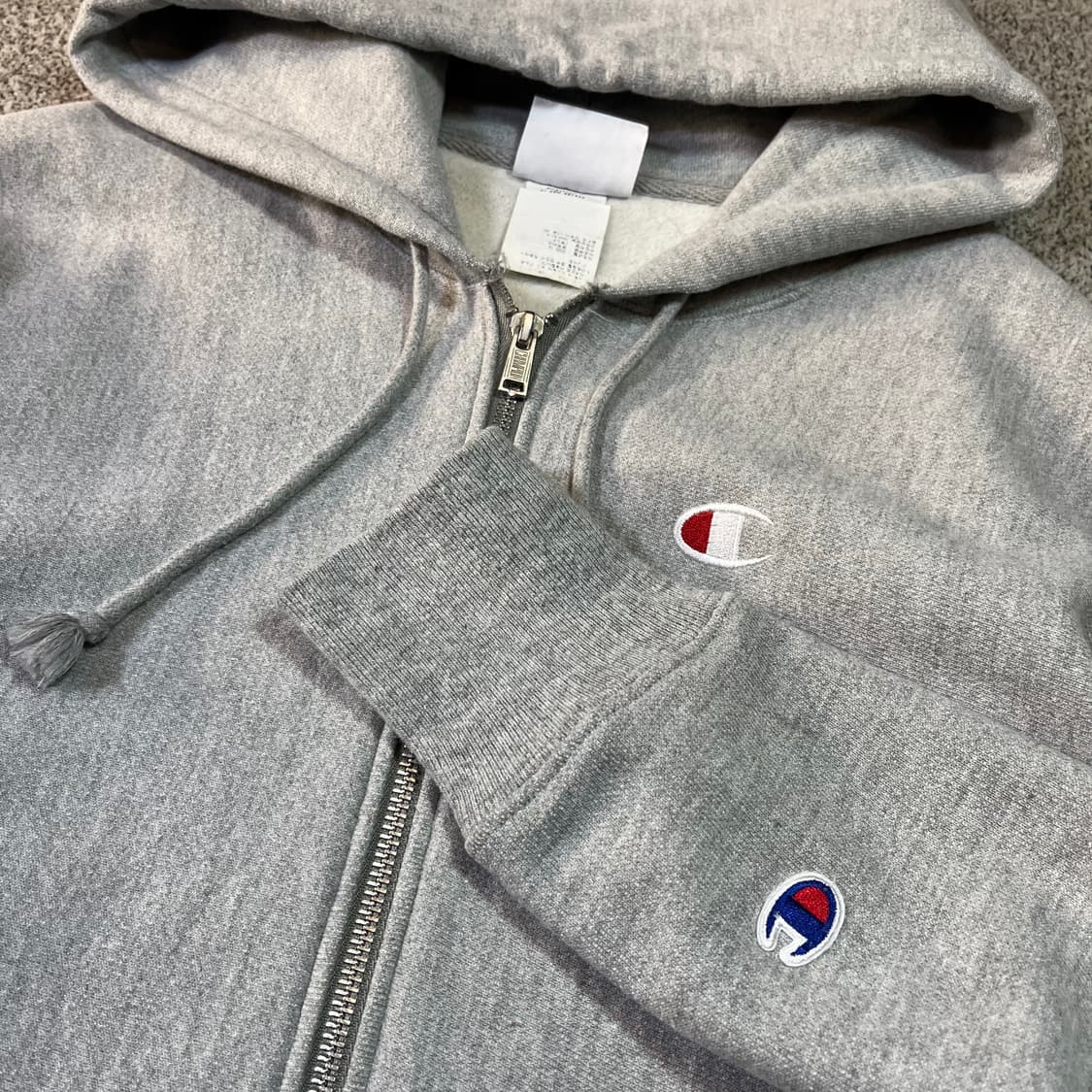 챔피온 리버스위브 후드집업 상품이미지2