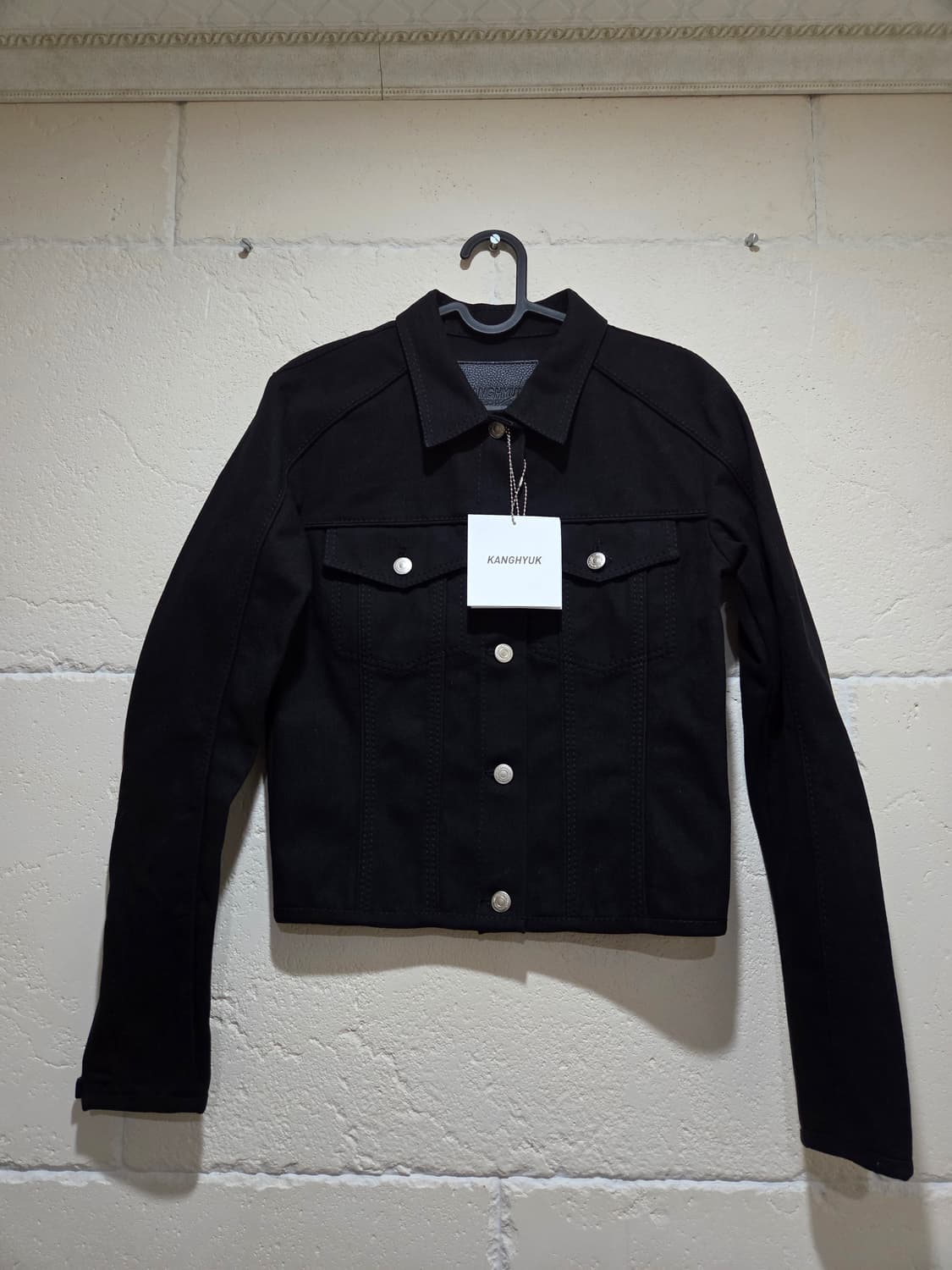 강혁 크롭 트러커 자켓 S사이즈 새상품 상품이미지1