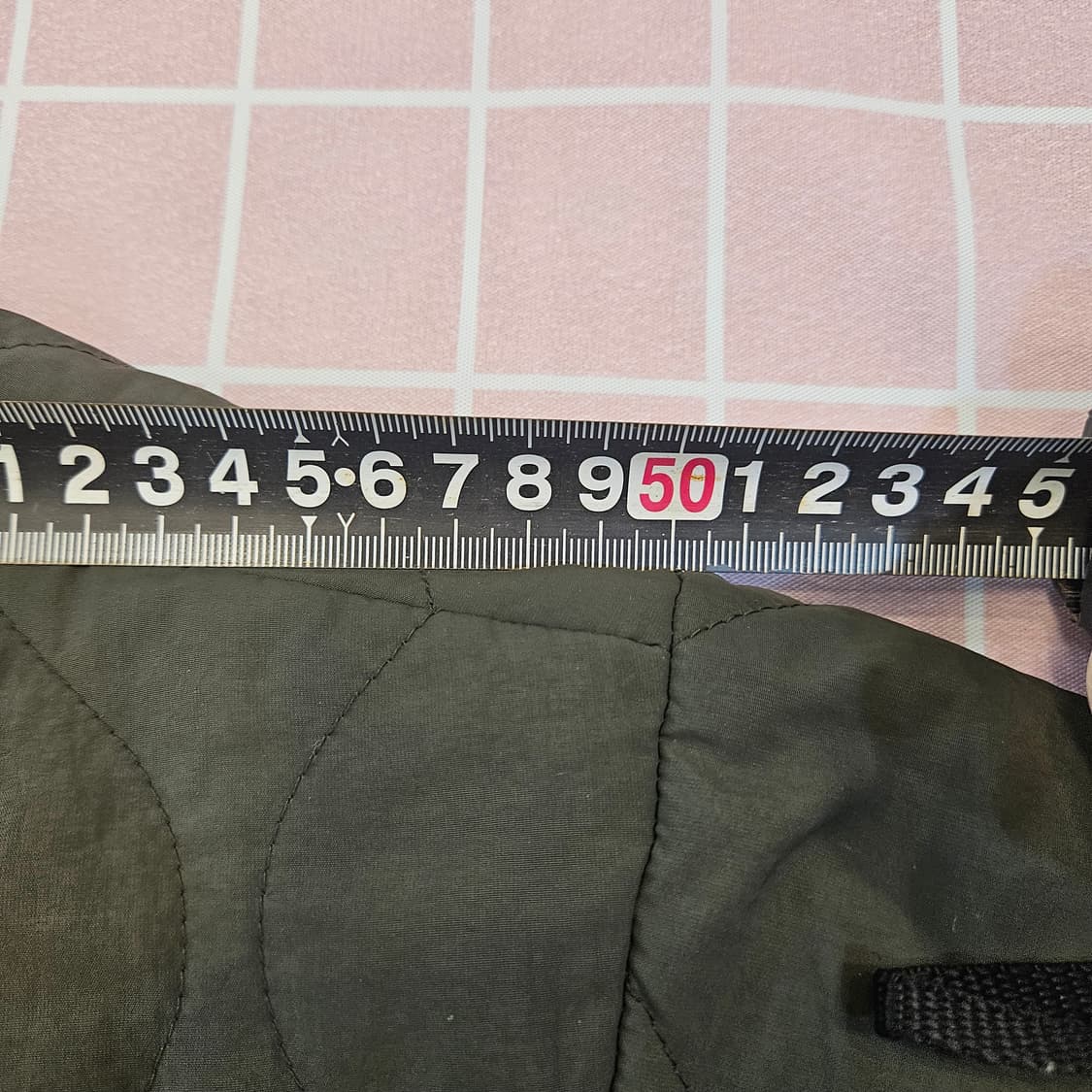 남성 퀄팅 자켓 카키 100~105 상품이미지5