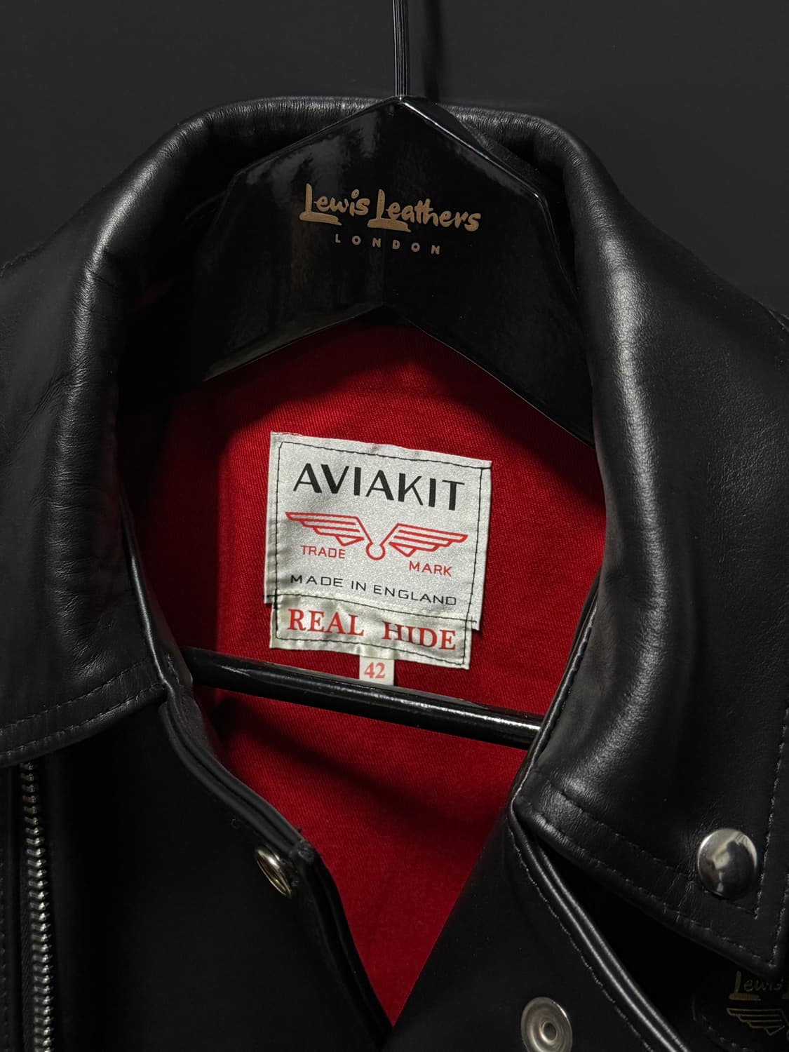 루이스레더(Lewis Leathers) 441, 42R, 홀스하이드 상품이미지3