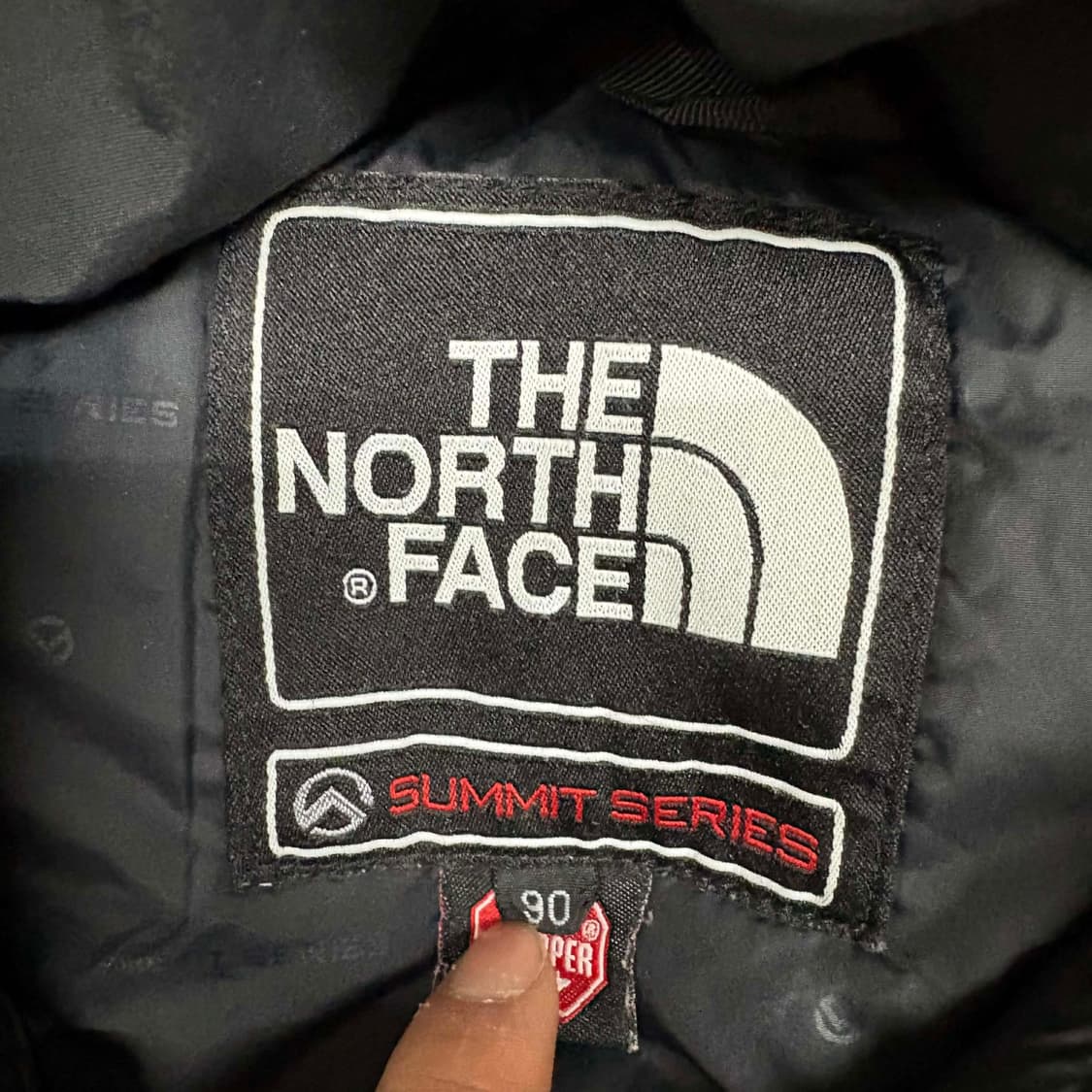 노스페이스 700 써밋 윈드스토퍼 구스다운 자켓 후드 패딩(90) 상품이미지3