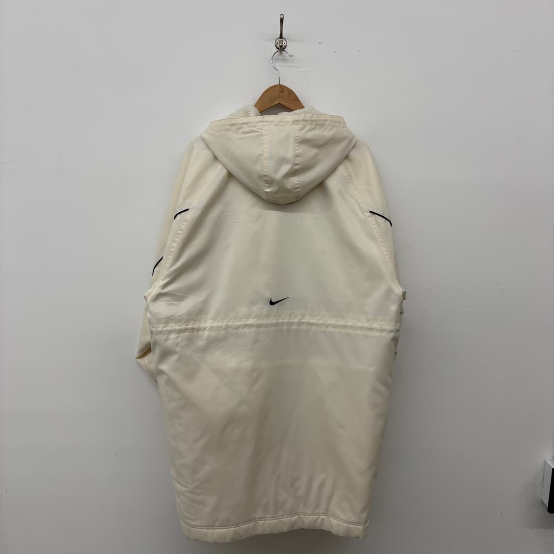 나이키 후드 롱 패딩 아이보리 M 상품이미지8