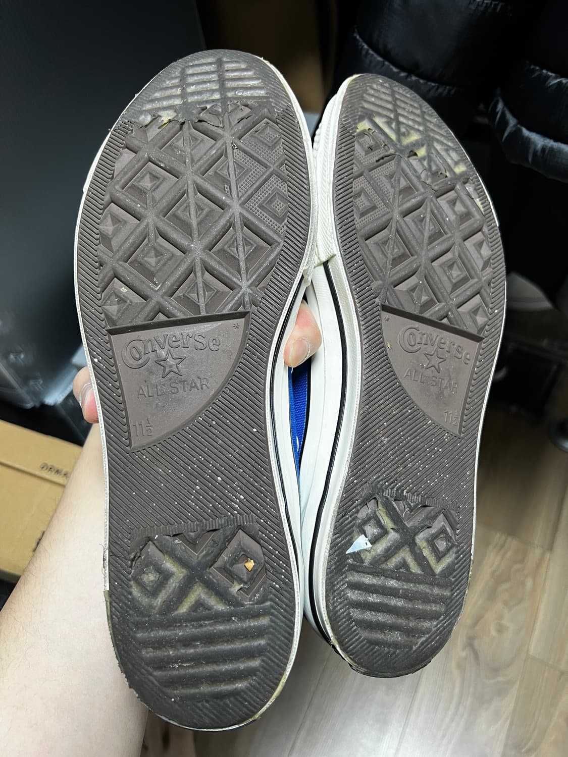 컨버스 하이 척테일러 블루 300사이즈 상품이미지4