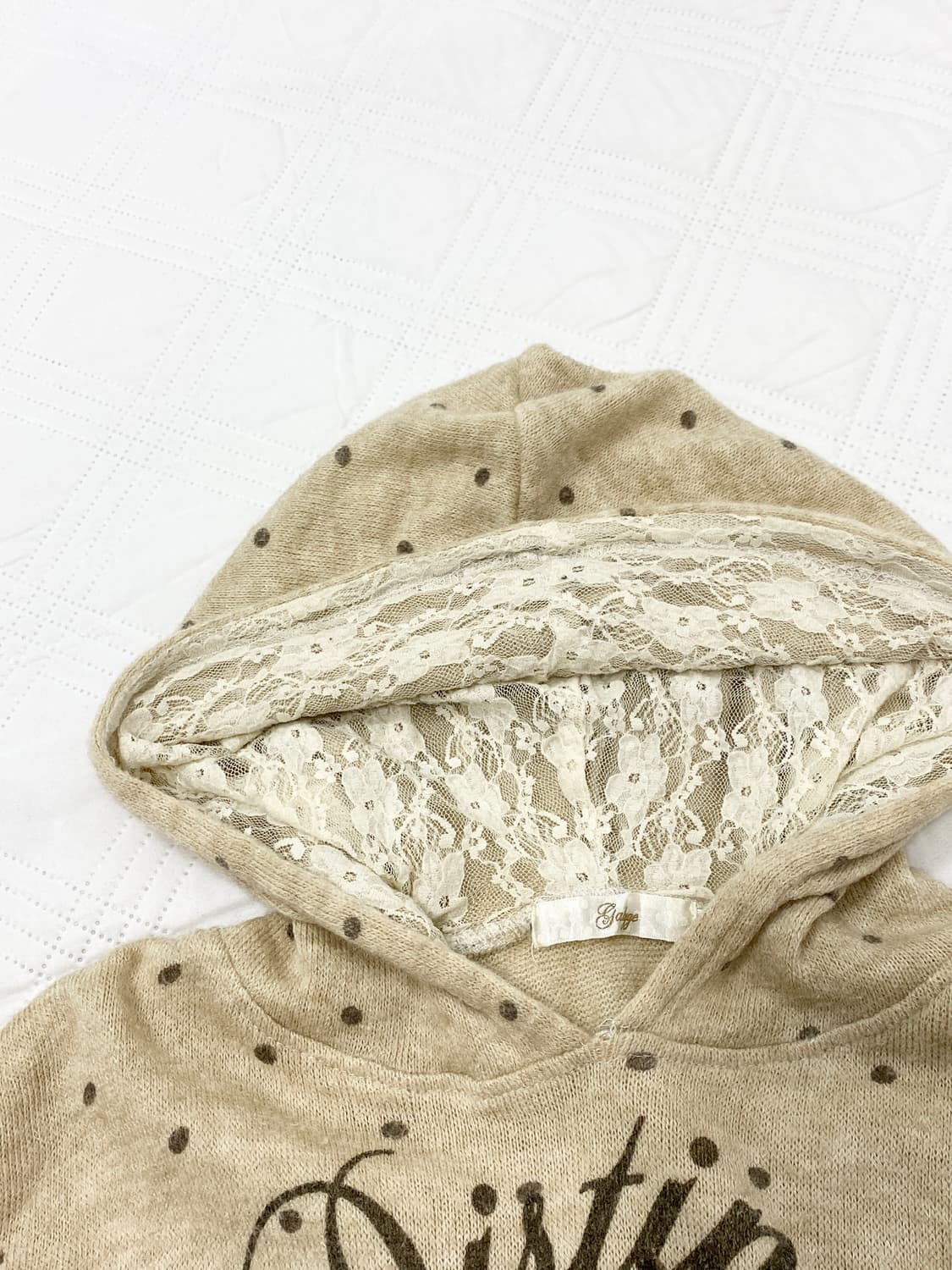 ꒰ঌ 도트 라떼갸루 폭닥 후디 세트 ໒꒱ 상품이미지4