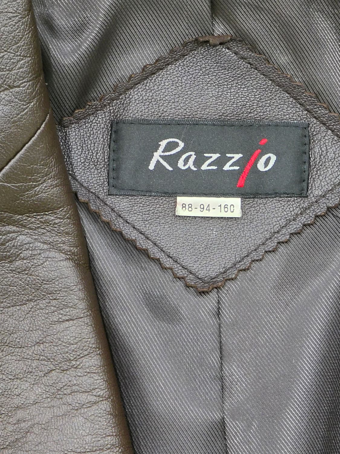 Razzo 가죽 브라운 여성 자켓 55 상품이미지2