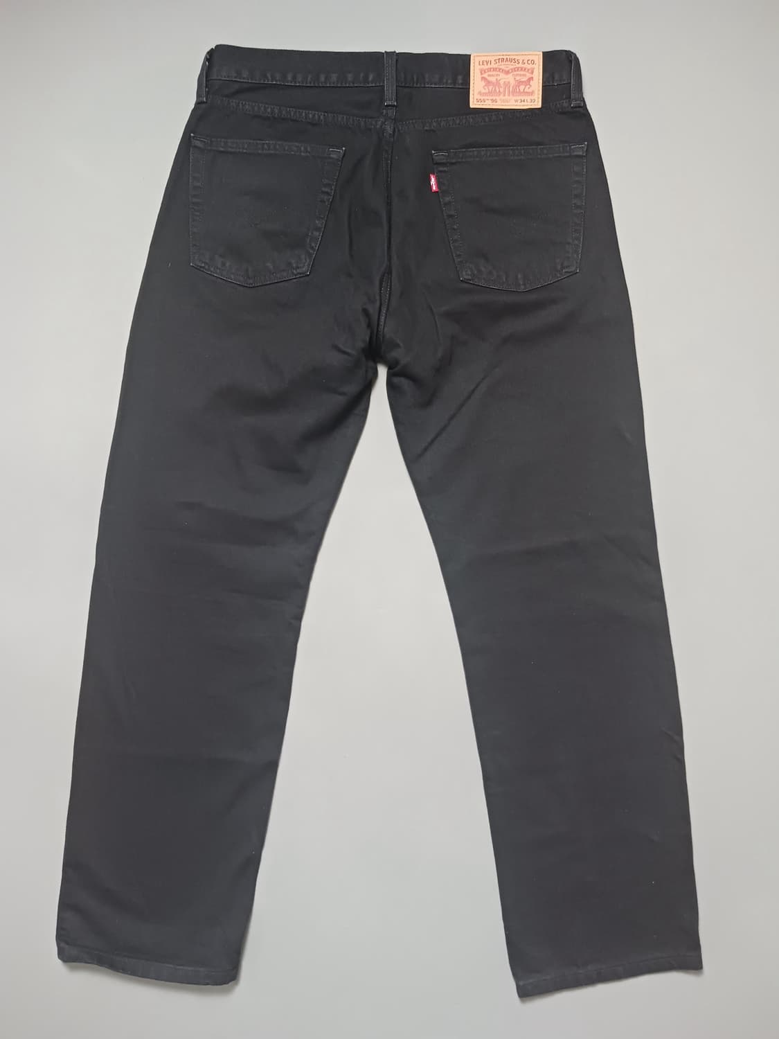 [34] 리바이스 555 96 릴렉스 스트레이트 블랙진 청바지 상품이미지7