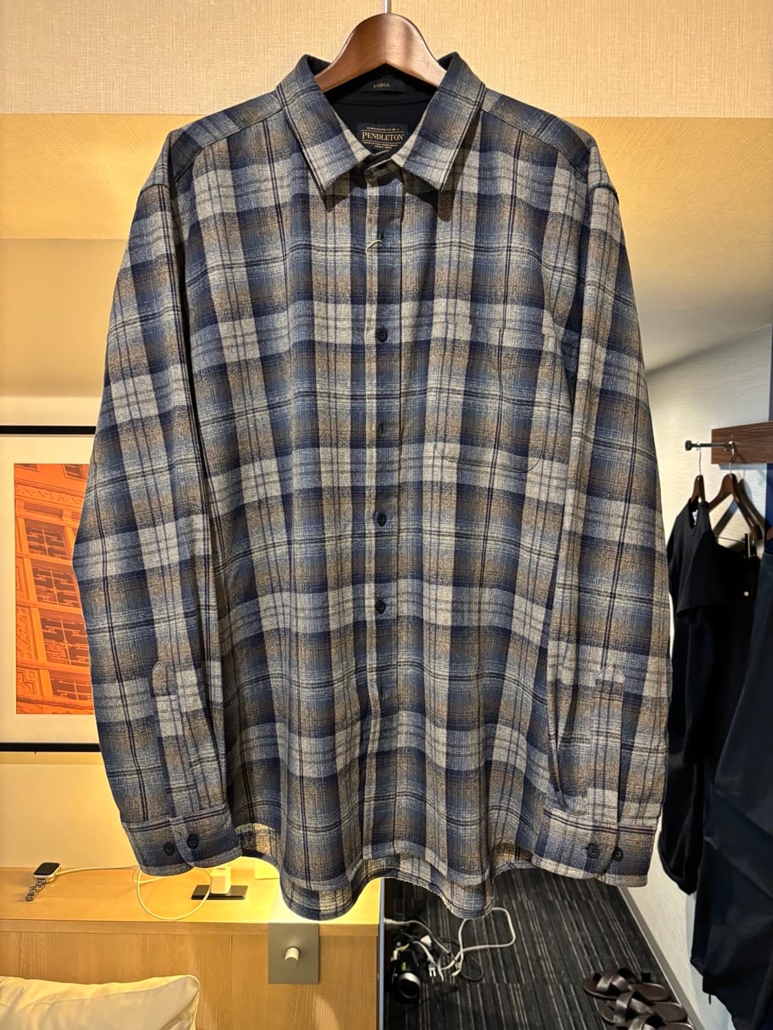 펜들턴 Pendleton 버진 울 플란넬 Lodge 셔츠 XL 상품이미지1