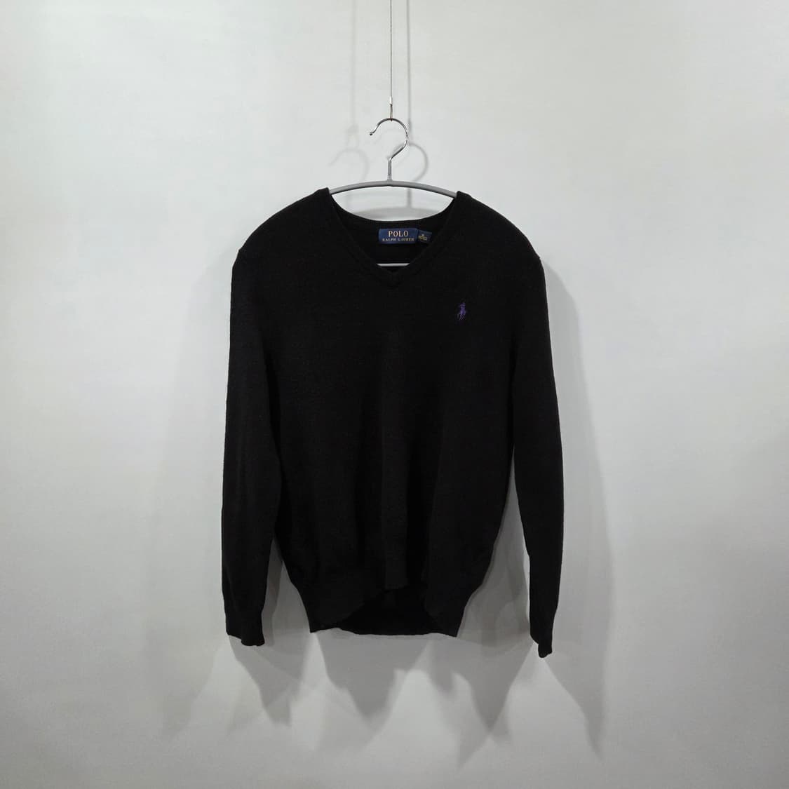 폴로랄프로렌 우먼 메리노울 브이넥 니트 M 상품이미지1