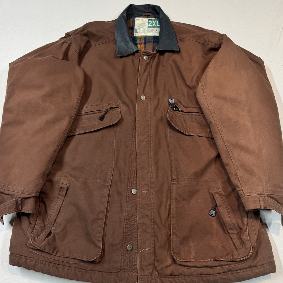 XXL) Wear Guard USA 빈티지 덕캔버스 워크 자켓 상품이미지2