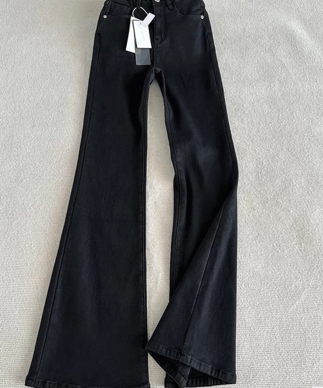 약기모 세미 부츠컷 청바지 상품이미지2