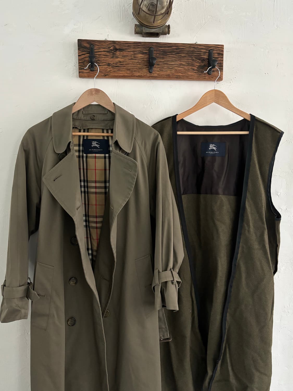 Burberry 버버리 더블 트렌치 코트   상품이미지1