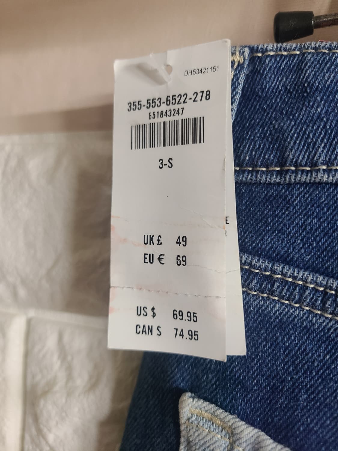 홀리스터 패치워크 데님 팬츠(26) 상품이미지5