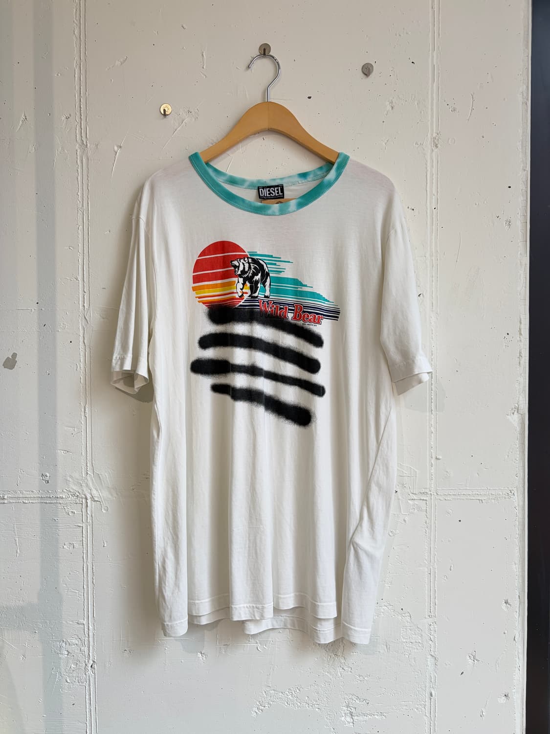 DIESEL ringer t-shirt   상품이미지1