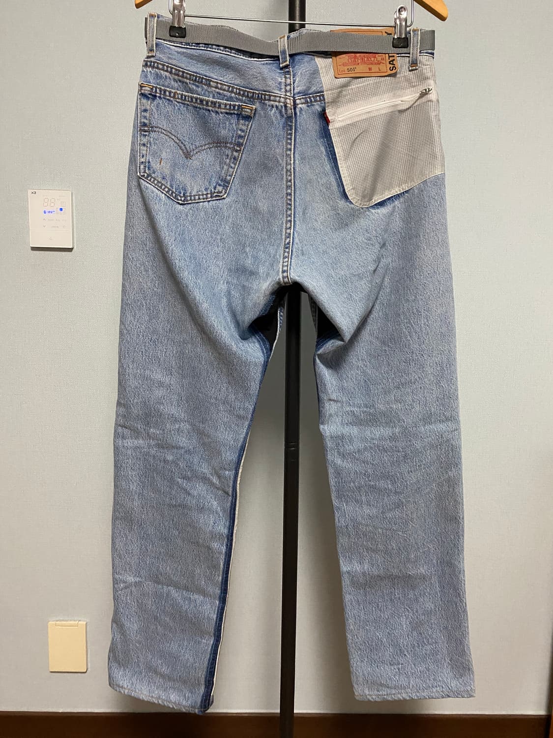 [32] 리바이스 x 새티스파이 501 리포제스드 클라임 진 데님 상품이미지2