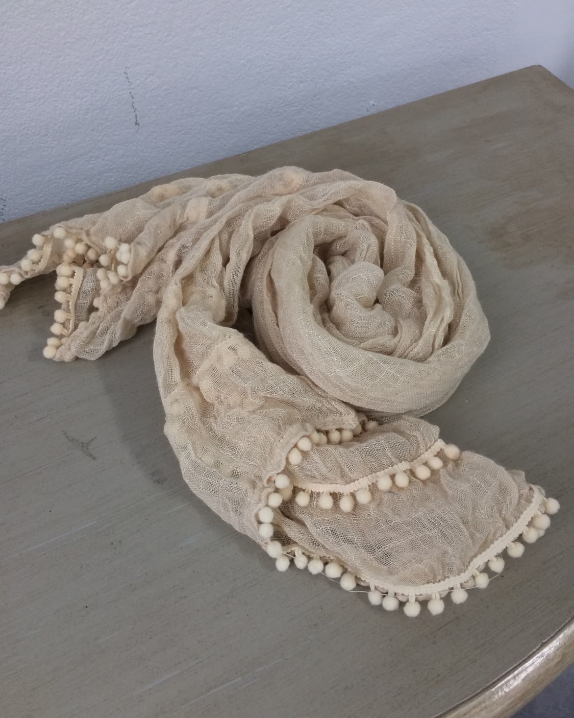 pom pom point scarf 상품이미지5
