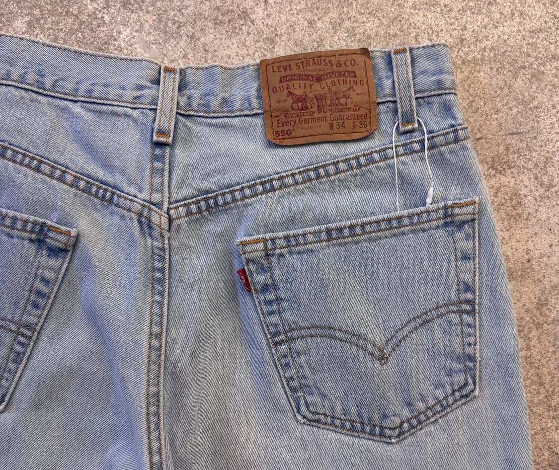 90s 리바이스550 made in usa 상품이미지6