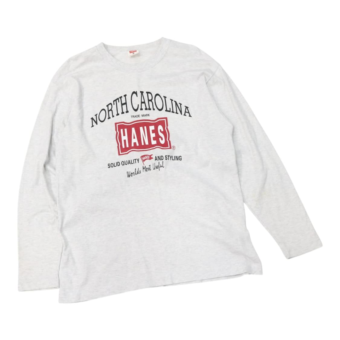Hanes 헤인즈 빈티지 노스 캐롤라이나 롱슬리브 티셔츠 (M) 상품이미지1