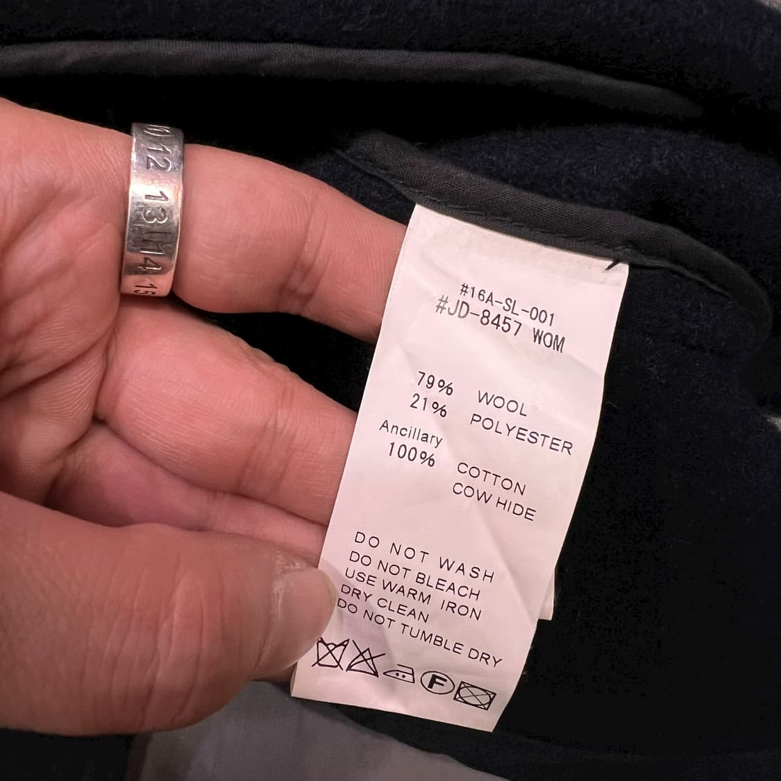  단톤 후드 울 코트 y14042 상품이미지7