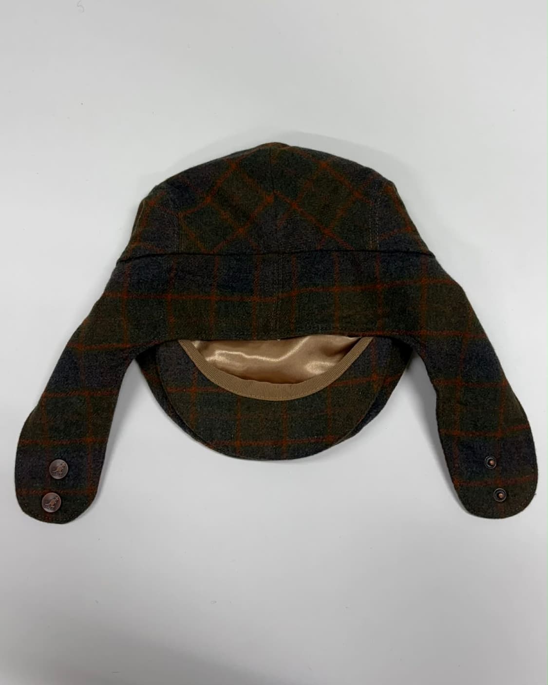 캉골 트위드 부가티 울 이태리 헌팅캡 상품이미지4