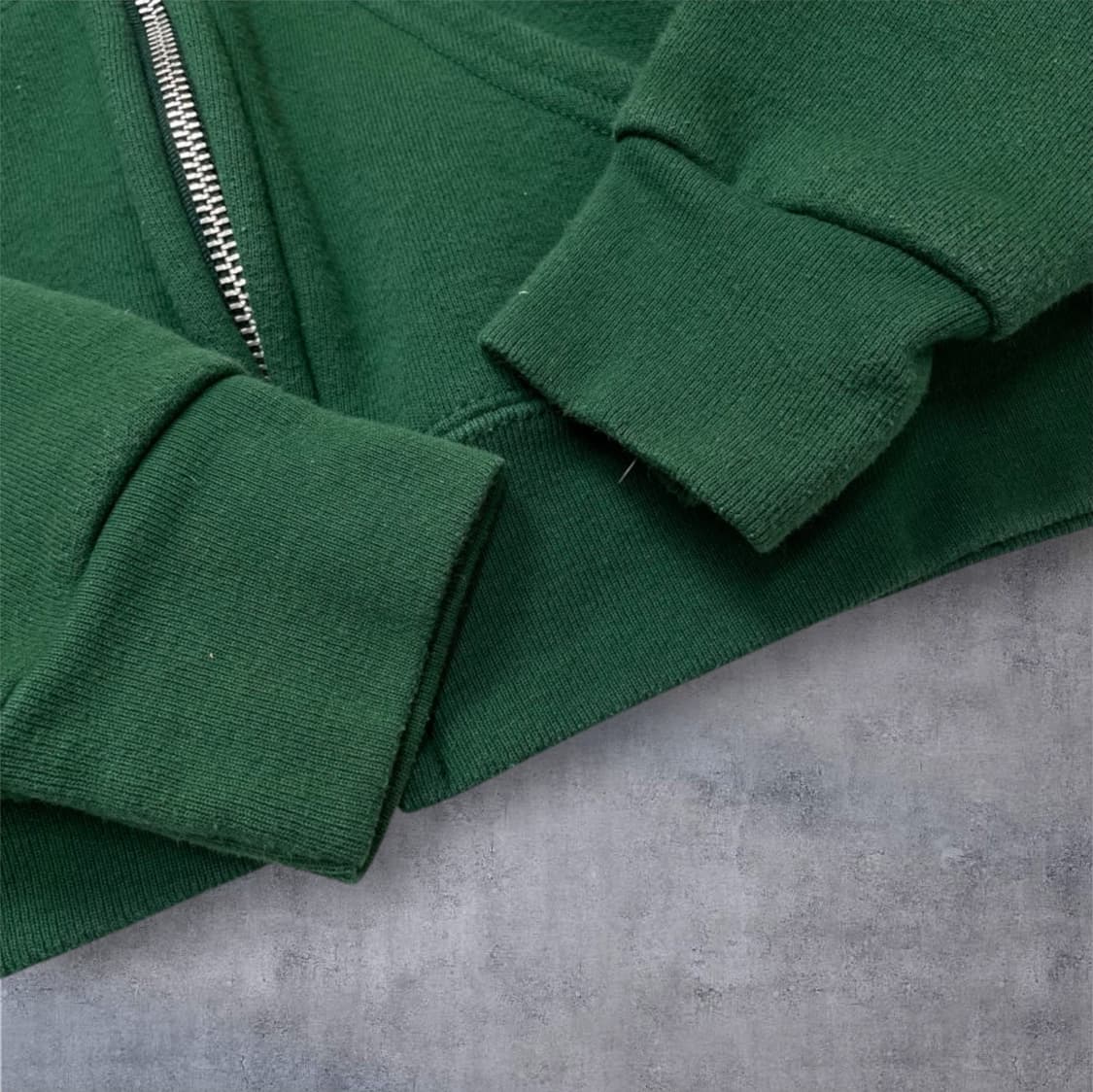 리 Lee 그린 90s 헤비웨이트 기모 후드집업 M 상품이미지4