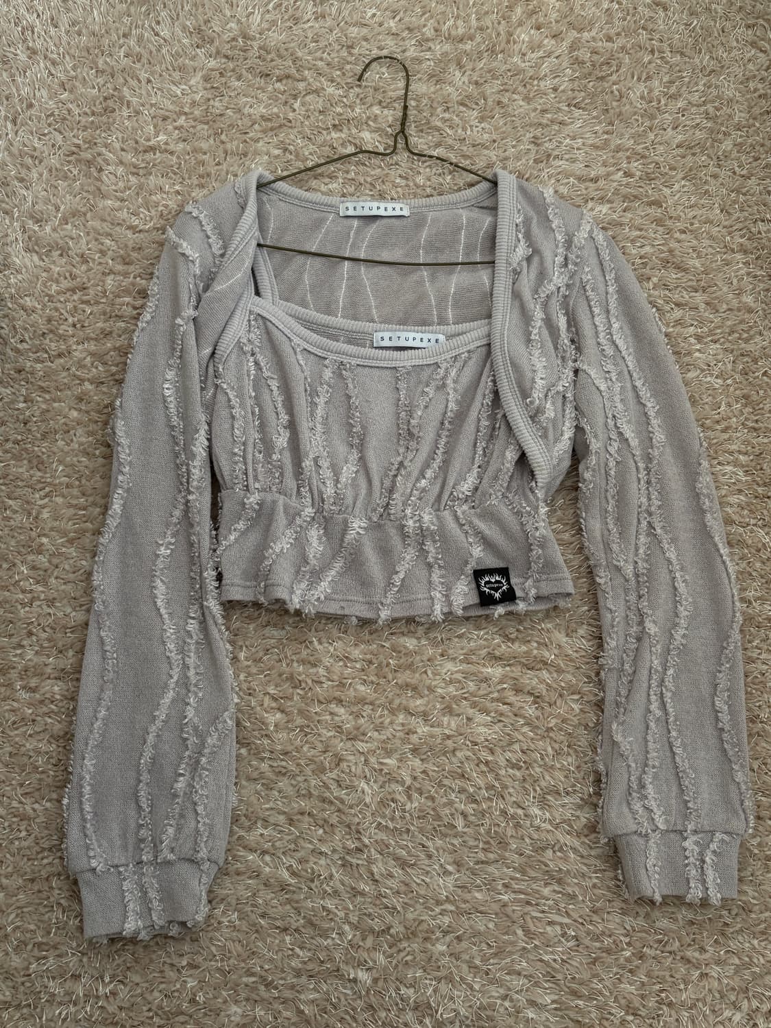 셋업이엑스이 볼레로탑  상품이미지1