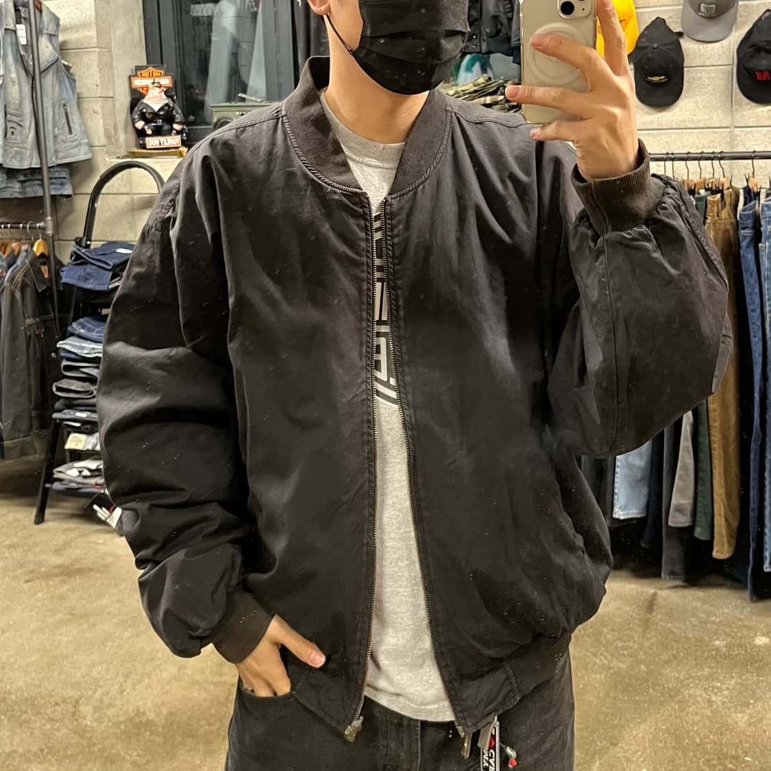 90s 말보로 리버시블 자켓 (110) 상품이미지7