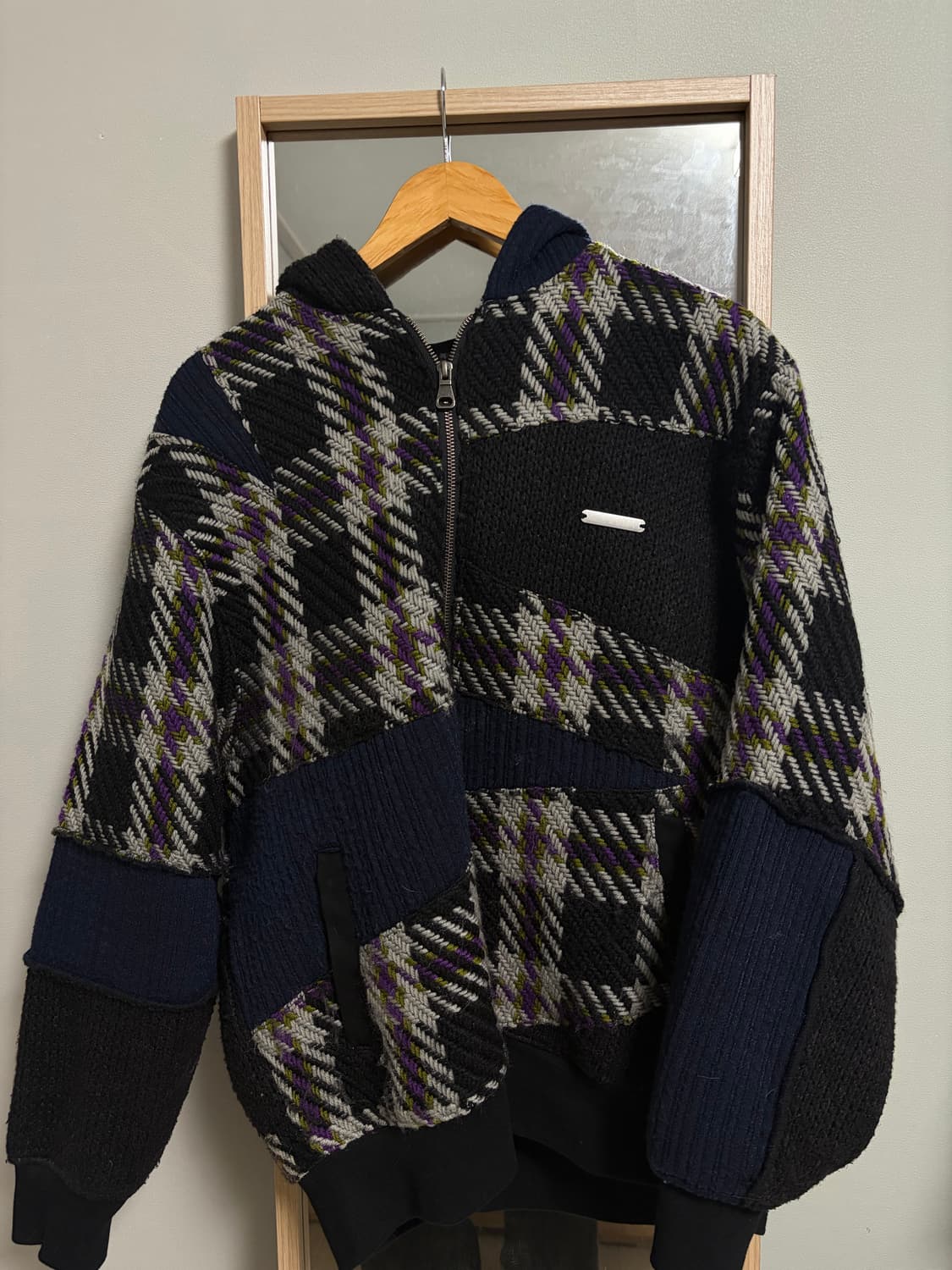 앤더슨벨 패치워크 후드 집업 XL 상품이미지1