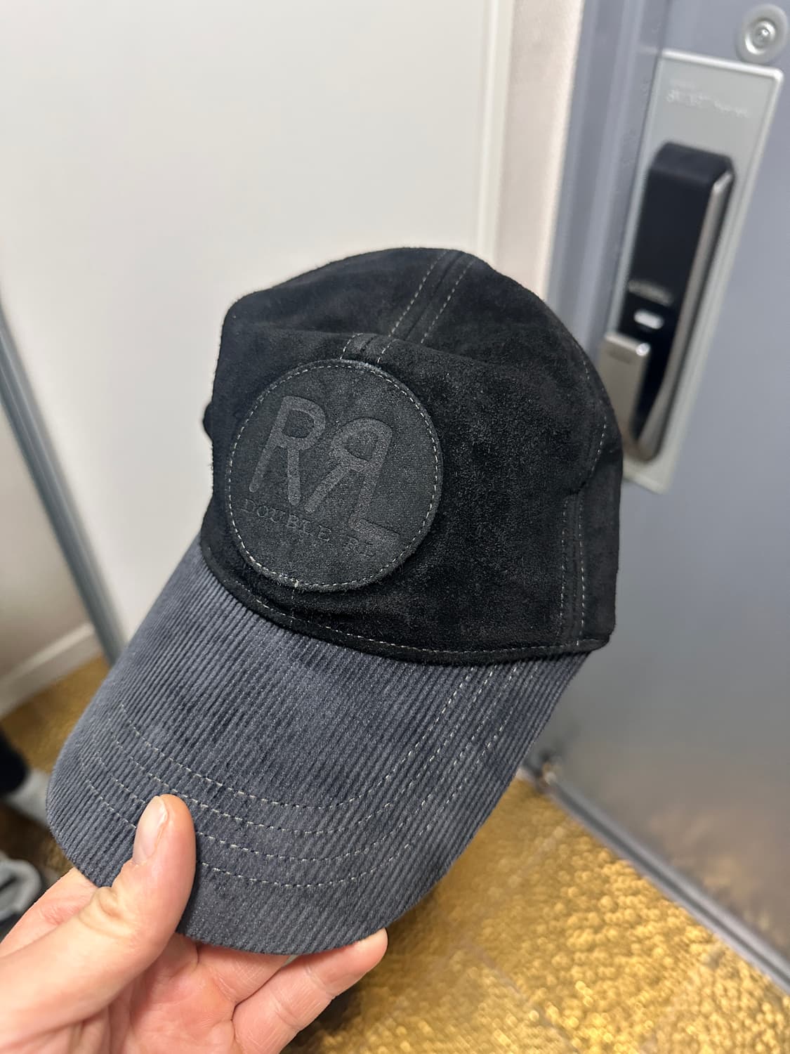 RRL 더블알엘 스웨이드 볼캡 상품이미지1