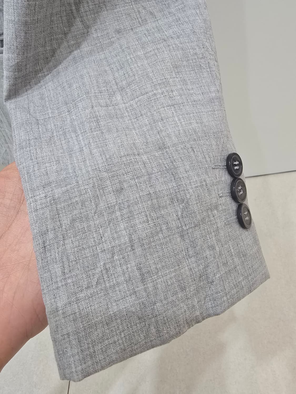 엠포리오 아르마니 그레이 여름 블레이저 상품이미지2