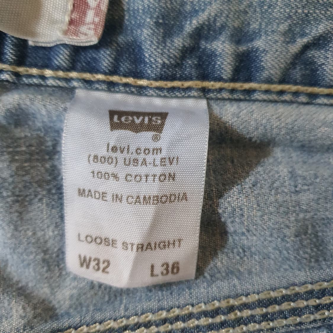 05s 리바이스 카펜터 빈티지 데님 팬츠 No.9 상품이미지5