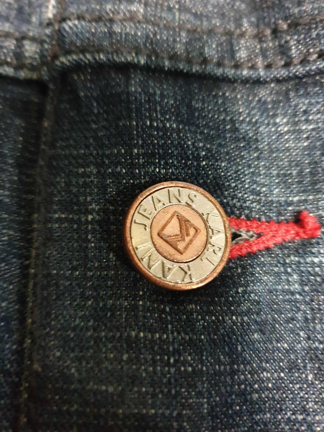 칼카니 빈티지 인더스트리얼 No.0523 생지 데님자켓 (L) 상품이미지3