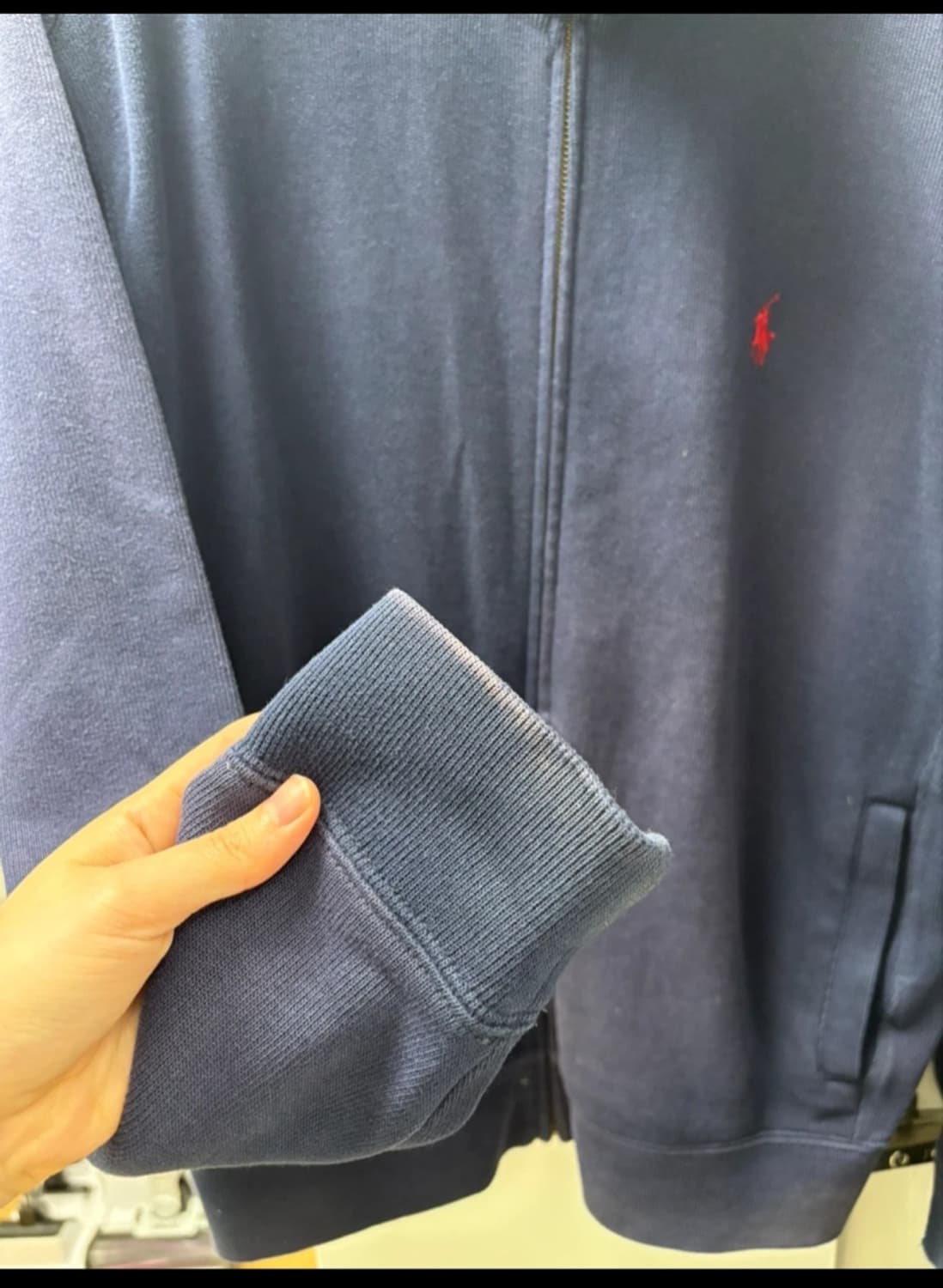 (급처) 폴로 랄프로렌 네이비 집업 M 상품이미지4