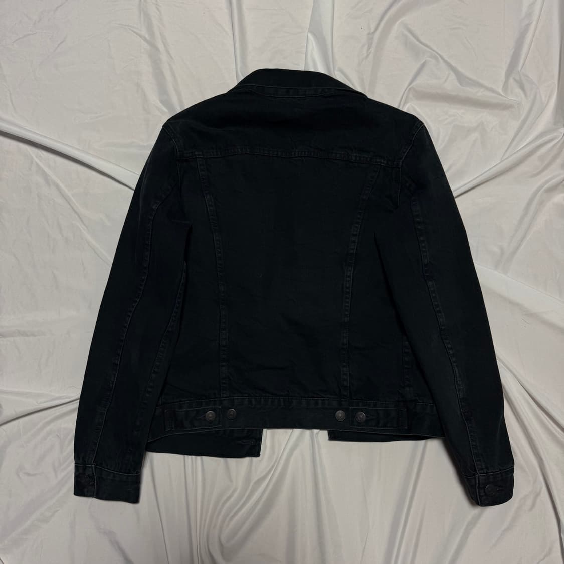 [S] 리바이스 블랙 데님 트러커 자켓 상품이미지3