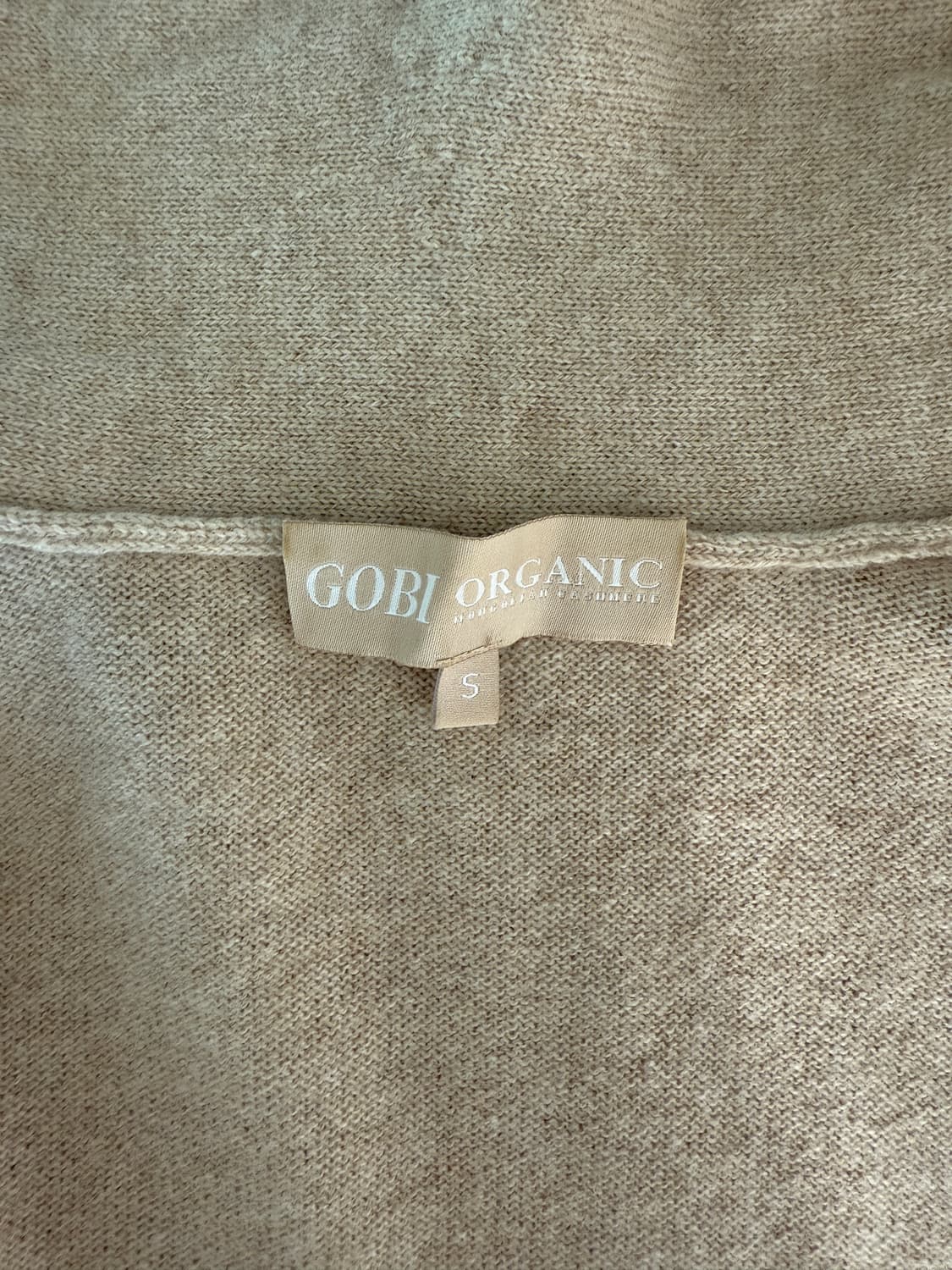 GOBI ORGANIC 캐시미어 가디건 상품이미지8