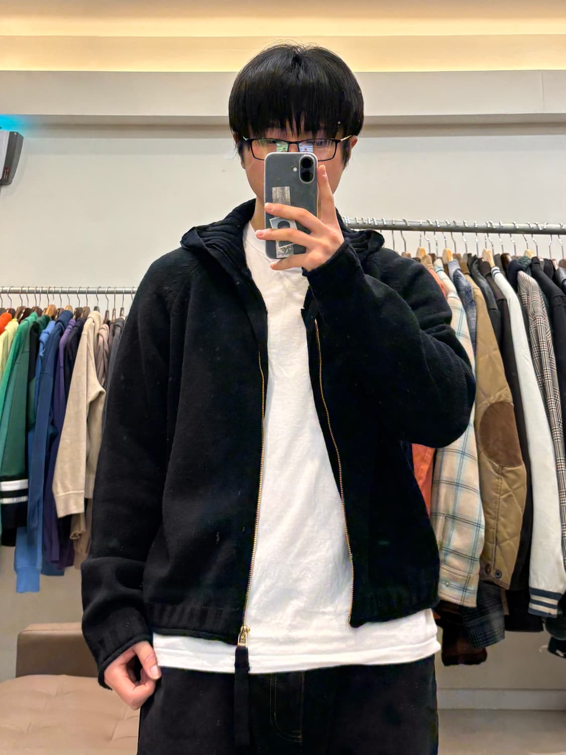 마뗑킴 스펠포인트 니트 집업 상품이미지8