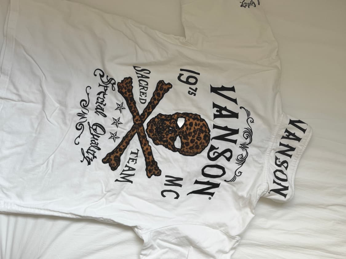 밴슨 자수 스컬 피케 상품이미지3